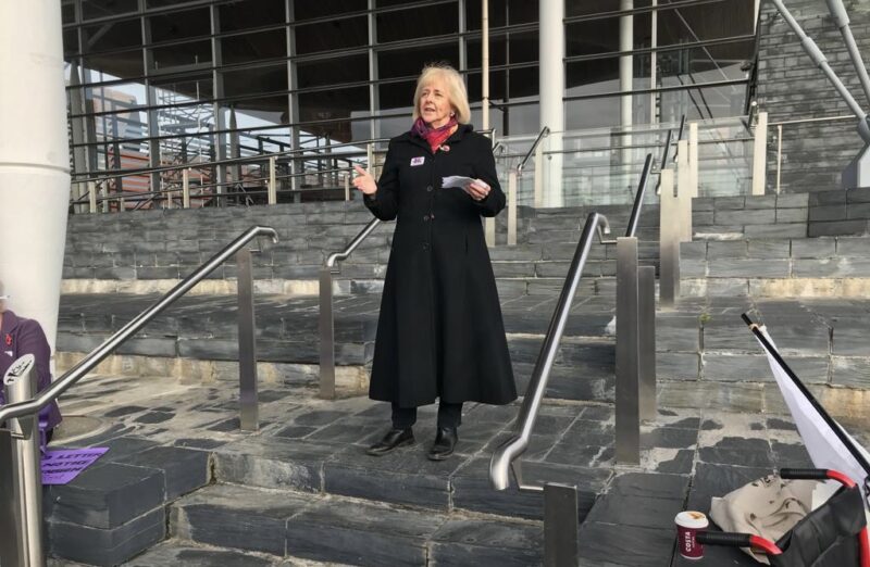 Ruth Jones MP at the Senedd